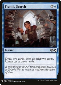 Frantic Search (57) [The List Reprints]