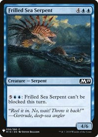 Frilled Sea Serpent (56) [The List Reprints]