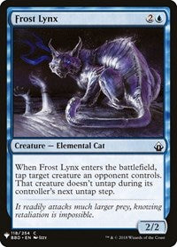Frost Lynx (118) [The List Reprints]