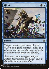 Glint (55) [The List Reprints]