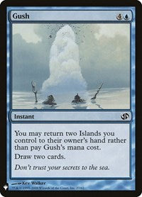 Gush (27) [The List Reprints]