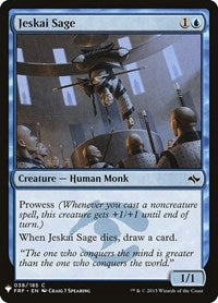 Jeskai Sage (38) [The List Reprints]