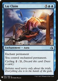 Lay Claim (61) [The List Reprints]