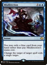 Misdirection (15) [The List Reprints]