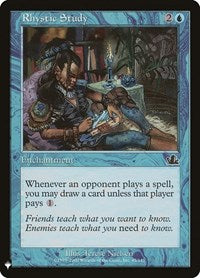 Rhystic Study (45) [The List Reprints]