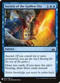 Secrets of the Golden City (52) [The List Reprints]