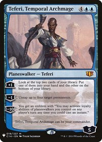 Teferi, Temporal Archmage (19) [The List Reprints]