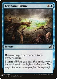 Temporal Fissure (12) [The List Reprints]