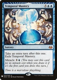 Temporal Mastery (54) [The List Reprints]