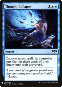 Thought Collapse (57) [The List Reprints]