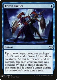 Triton Tactics (23) [The List Reprints]