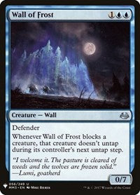 Wall of Frost (56) [The List Reprints]