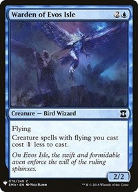 Warden of Evos Isle (76) [The List Reprints]