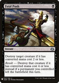 Fatal Push (57) [The List Reprints]
