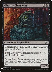 Ghostly Changeling (83) [The List Reprints]