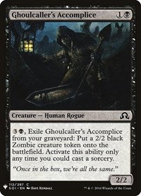 Ghoulcaller's Accomplice (112) [The List Reprints]