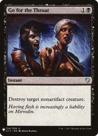 Go for the Throat (114) [The List Reprints]