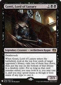 Gonti, Lord of Luxury (84) [The List Reprints]