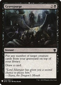 Gravepurge (104) [The List Reprints]