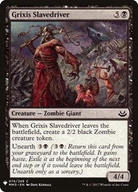 Grixis Slavedriver (74) [The List Reprints]