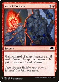 Act of Treason (91) [The List Reprints]
