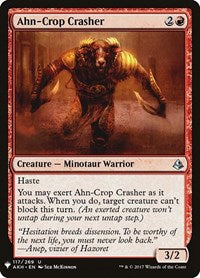 Ahn-Crop Crasher (117) [The List Reprints]