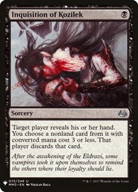 Inquisition of Kozilek (75) [The List Reprints]
