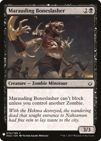 Marauding Boneslasher (70) [The List Reprints]