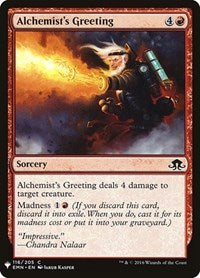 Alchemist's Greeting (116) [The List Reprints]