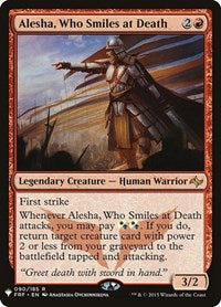 Alesha, Who Smiles at Death (090/185) [The List Reprints]