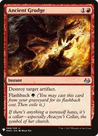 Ancient Grudge (88) [The List Reprints]