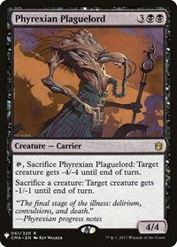 Phyrexian Plaguelord (061/320) [The List Reprints]