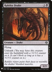 Rakdos Drake (103) [The List Reprints]