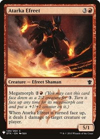Atarka Efreet (128) [The List Reprints]