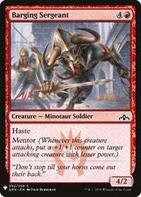 Barging Sergeant (92) [The List Reprints]