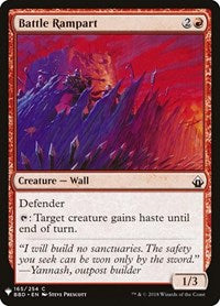 Battle Rampart (165) [The List Reprints]