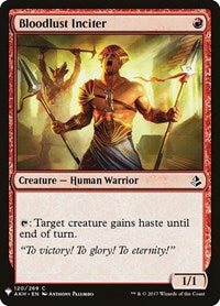Bloodlust Inciter (120) [The List Reprints]