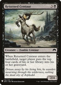 Returned Centaur (116) [The List Reprints]