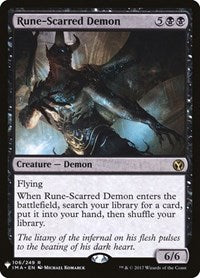 Rune-Scarred Demon (106) [The List Reprints]