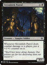 Stromkirk Patrol (149) [The List Reprints]