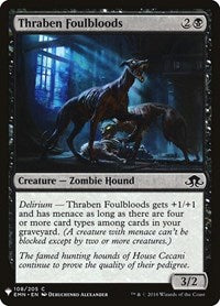 Thraben Foulbloods (108) [The List Reprints]