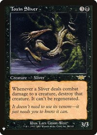 Toxin Sliver (84) [The List Reprints]