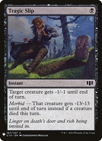 Tragic Slip (167) [The List Reprints]