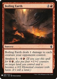 Boiling Earth (142) [The List Reprints]