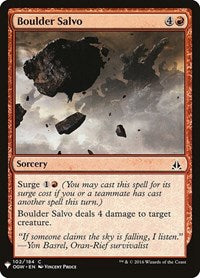 Boulder Salvo (102) [The List Reprints]