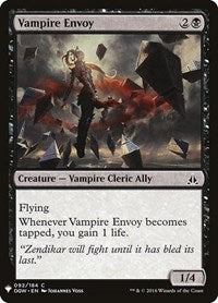 Vampire Envoy (92) [The List Reprints]
