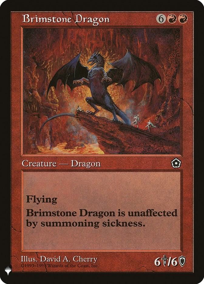 Brimstone Dragon [The List Reprints]