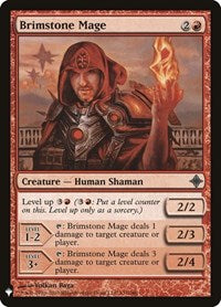 Brimstone Mage (137) [The List Reprints]
