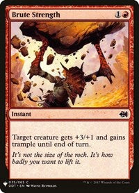 Brute Strength (35) [The List Reprints]
