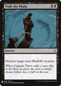 Walk the Plank (130) [The List Reprints]
